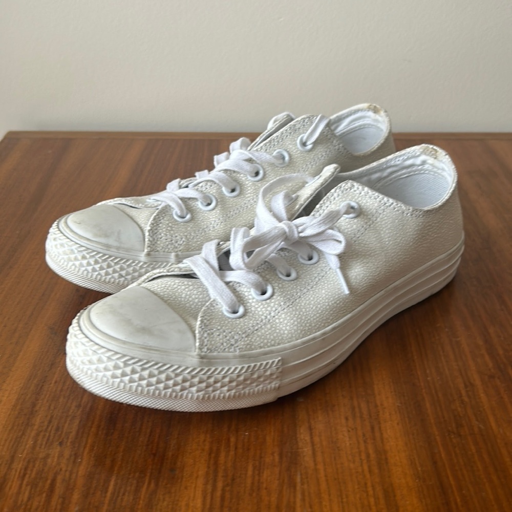 Converse Chuck Taylor All Star White Pebble Low